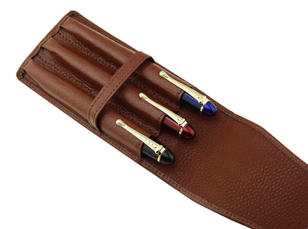 Etui à stylo personnalisé en cuir ou similicuir etui stylo personnalisé maroc